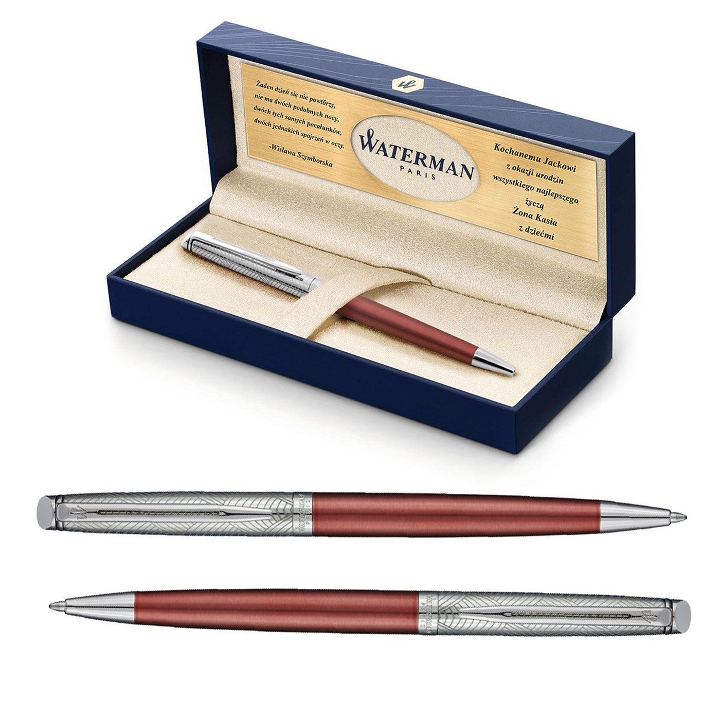 Dugopis WATERMAN Hemisphere Miedziany R CT