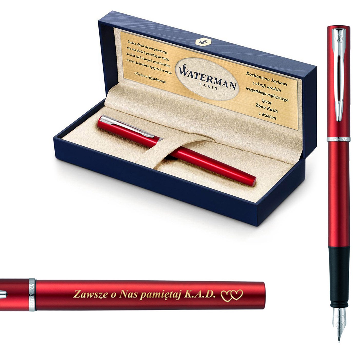 Piro Wieczne WATERMAN Allure Czerwone CT