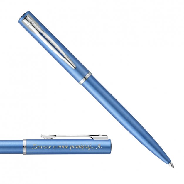 Długopis WATERMAN Allure Blue CT Grawer