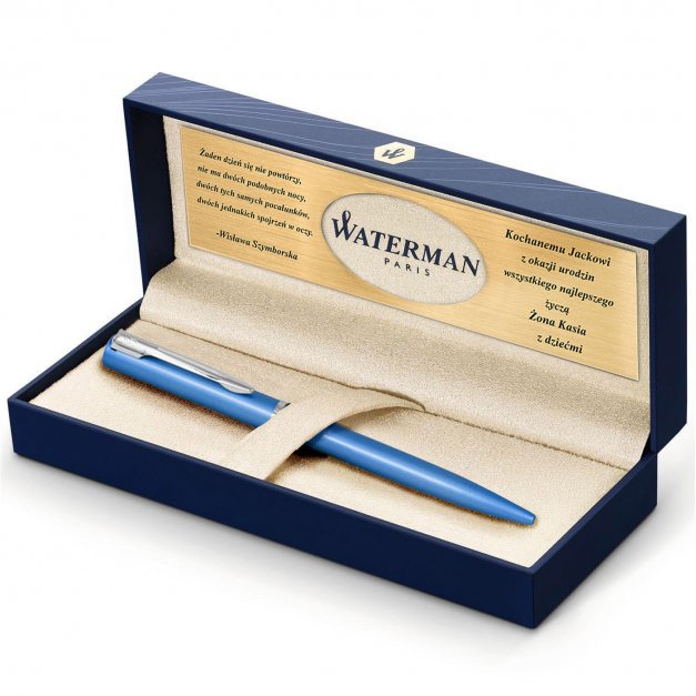 Długopis WATERMAN Allure Blue CT Grawer