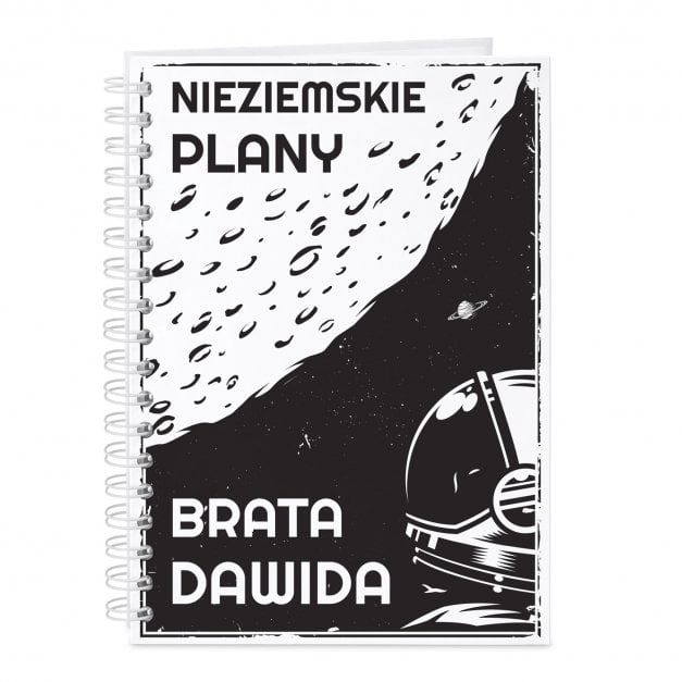 Notatnik kołonotatnik z nadrukiem dla brata fizyka na imieniny