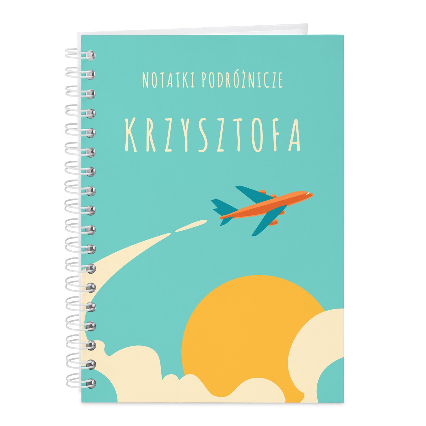 Notatnik koonotatnik z nadrukiem dla podrnika