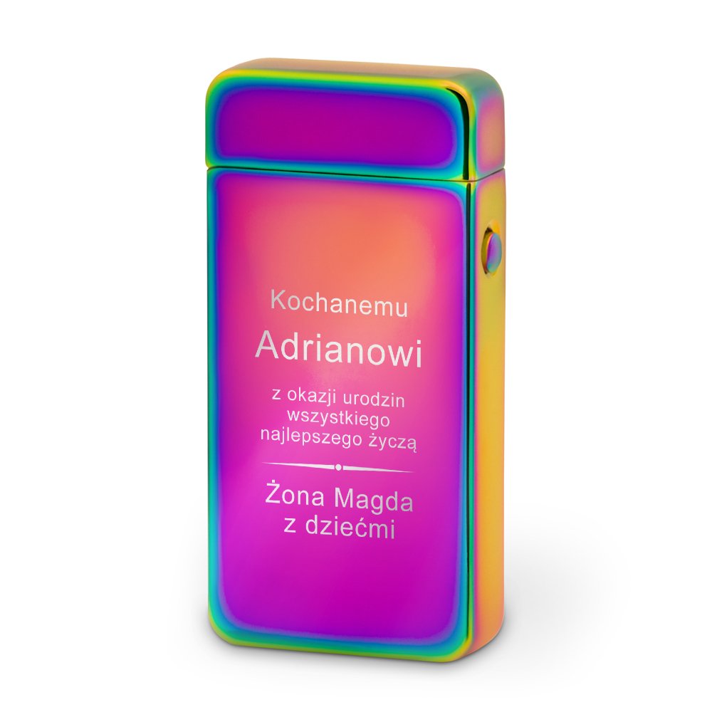 Zapalniczka plazmowa kameleon USB z grawerem dla ma na urodziny