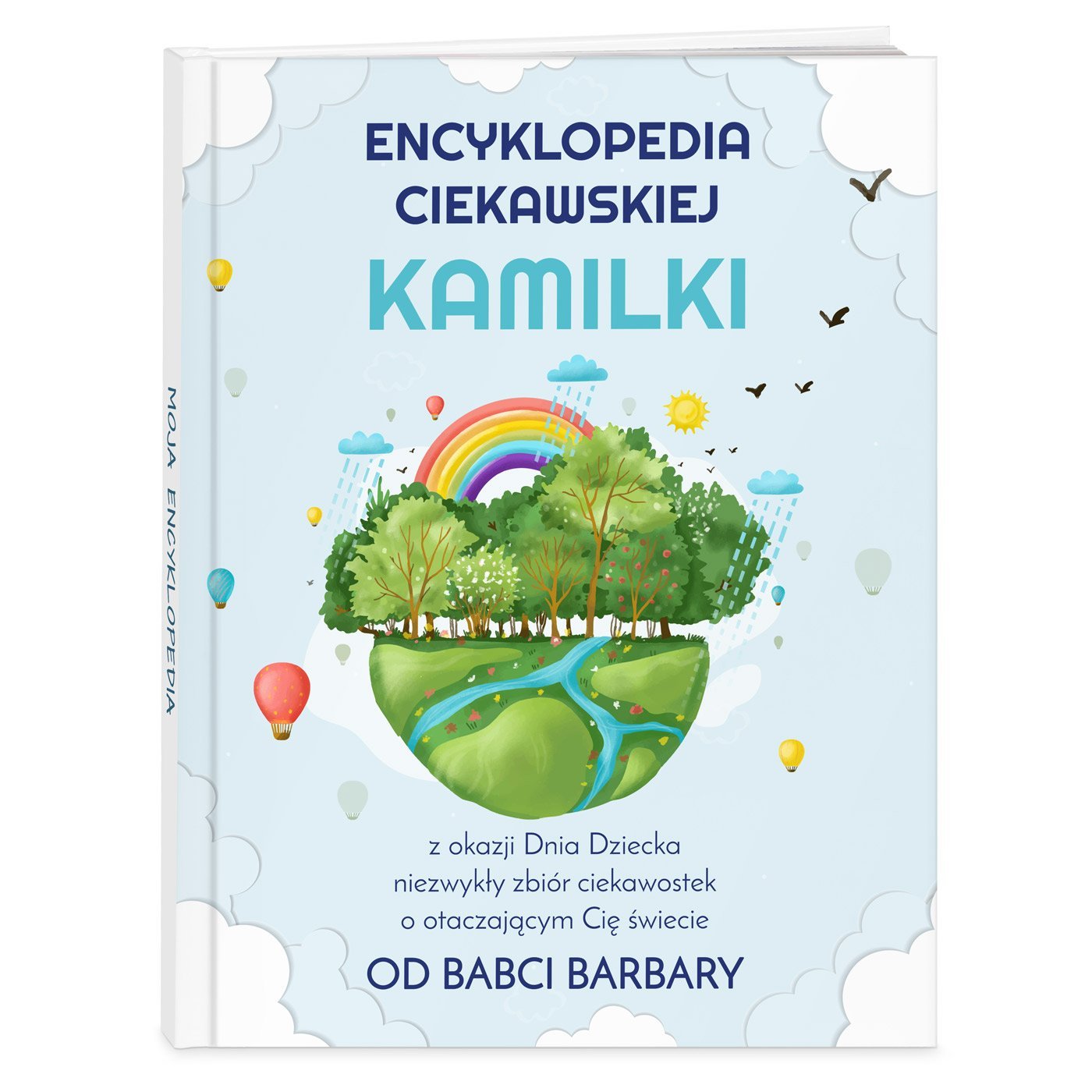 Encyklopedia z nadrukiem dla dziewczynki na Dzie Dziecka