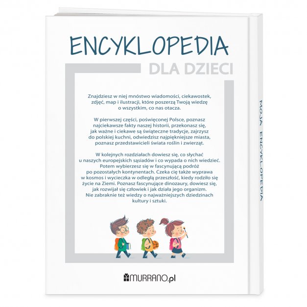 Encyklopedia z nadrukiem dla chłopca na imieniny