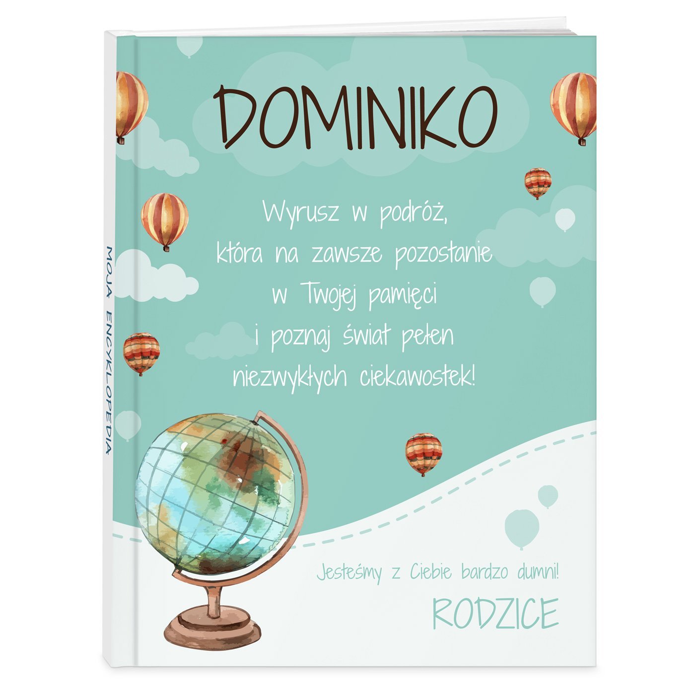 Encyklopedia z nadrukiem dla dziewczynki na imieniny