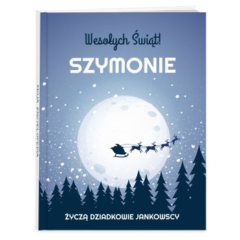 Encyklopedia z nadrukiem dla chłopca na święta