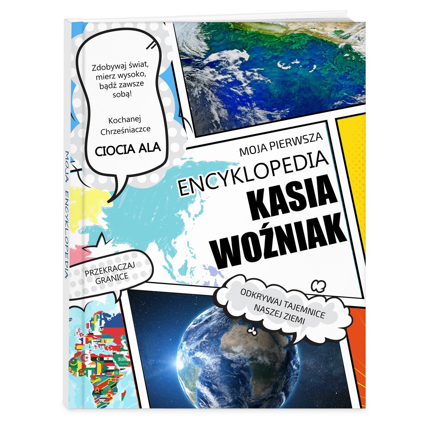 Encyklopedia z nadrukiem dla dziewczynki na Dzie Dziecka