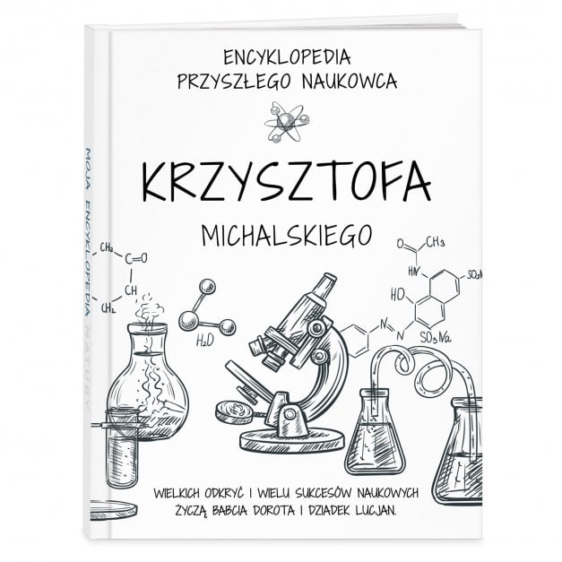 Encyklopedia przyrody z nadrukiem dla chłopca