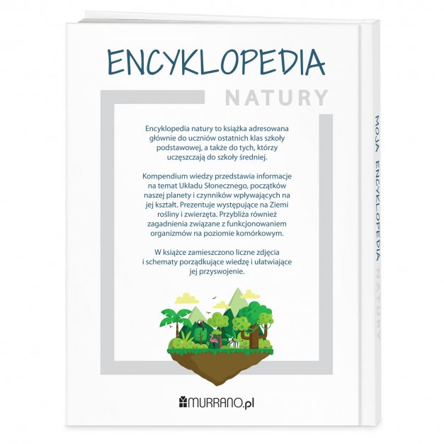 Encyklopedia przyrody z nadrukiem dla chłopca