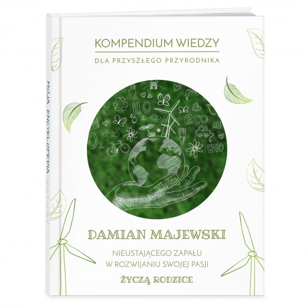 Encyklopedia przyrody z nadrukiem dla chłopca