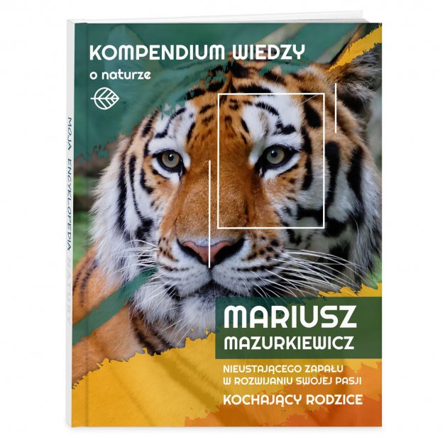 Encyklopedia przyrody z nadrukiem dla chłopca