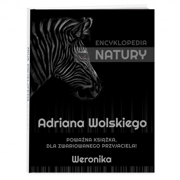 Encyklopedia natury z nadrukiem dla przyjaciela