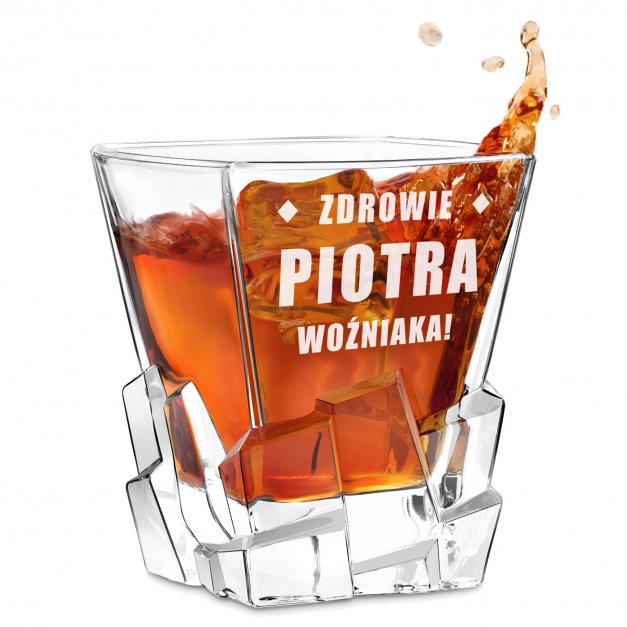 Szklanka do whisky z grawerem dla niego