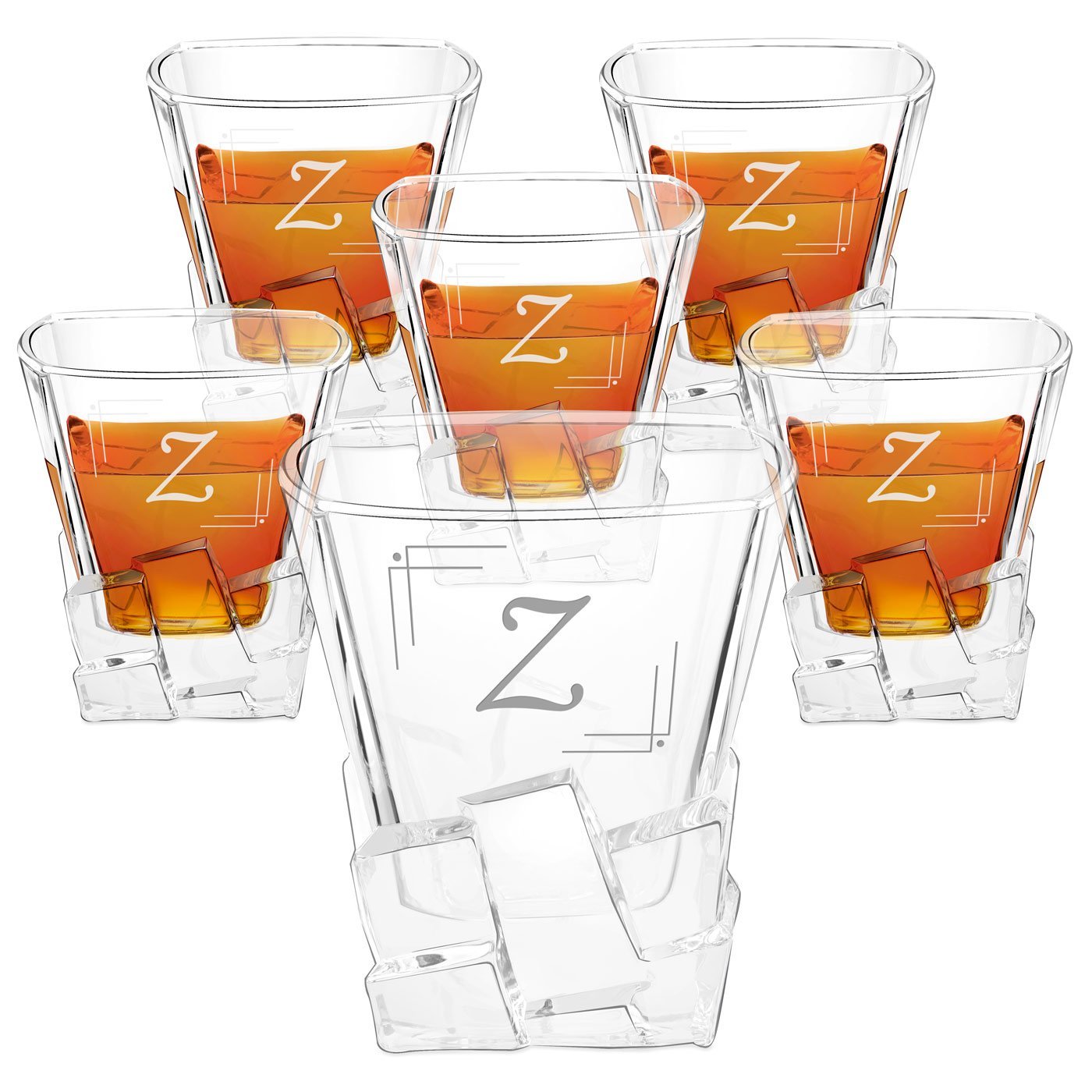 Szklanki do whisky x6 z grawerem dla gentlemana