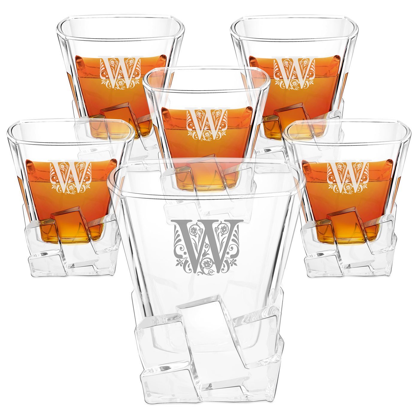 Szklanki do whisky x6 z grawerem dla gentlemana