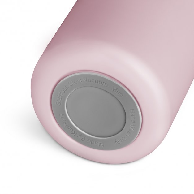Kubek termiczny różowy z wyświetlaczem LED i grawerem dla singielki na imieniny