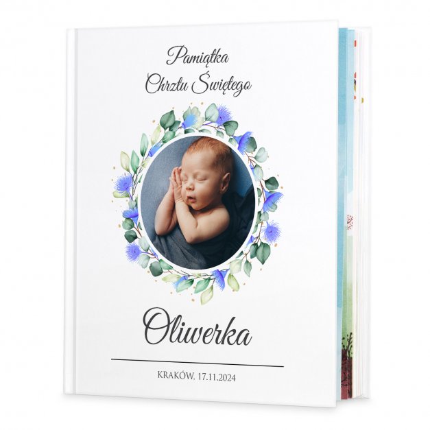 Historie opowieści biblijne z nadrukiem dla chłopca na chrzest
