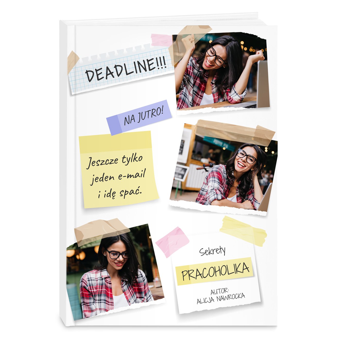 Planner kalendarz ksikowy z Twoim zdjciem dla niej pracoholika