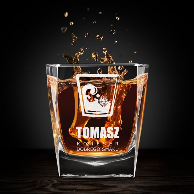 Szklanki grawerowane do whisky x6 komplet dedykacja dla konesera whisky