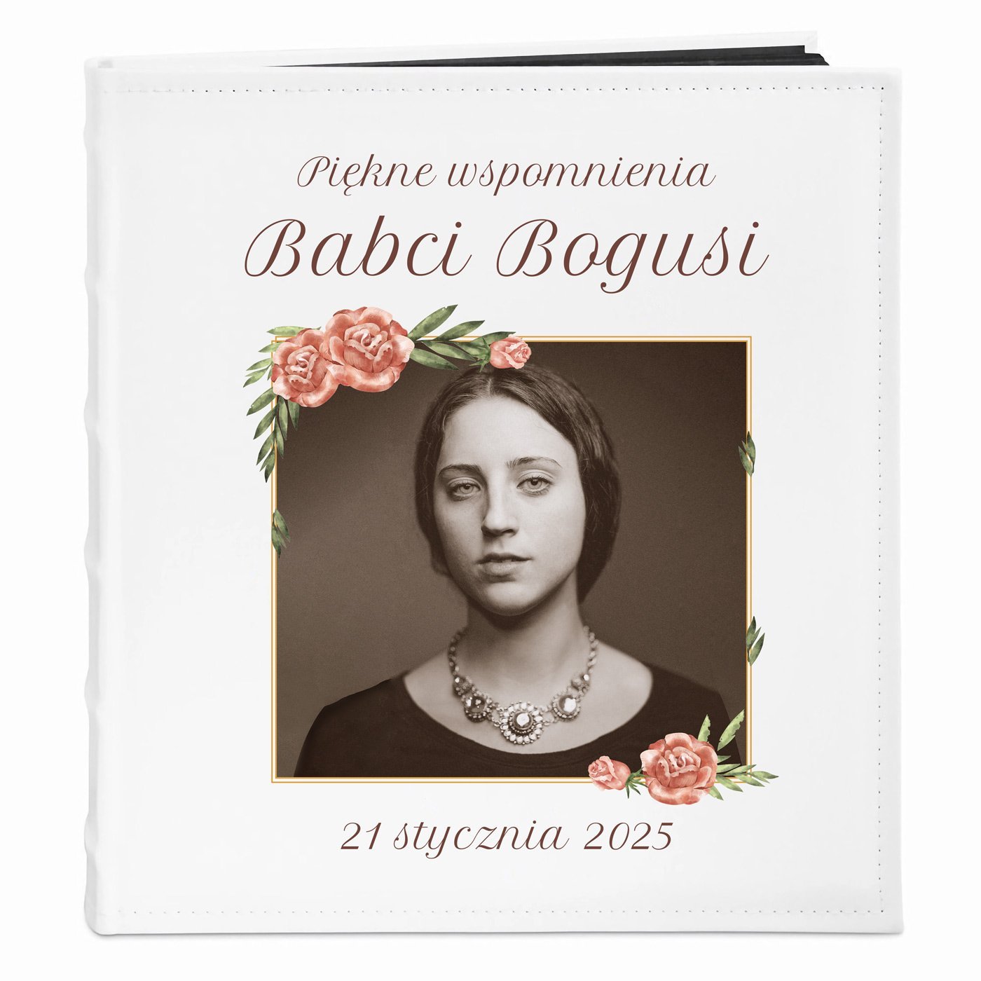 Album na zdjcia z nadrukiem i Twoim zdjciem dla babci