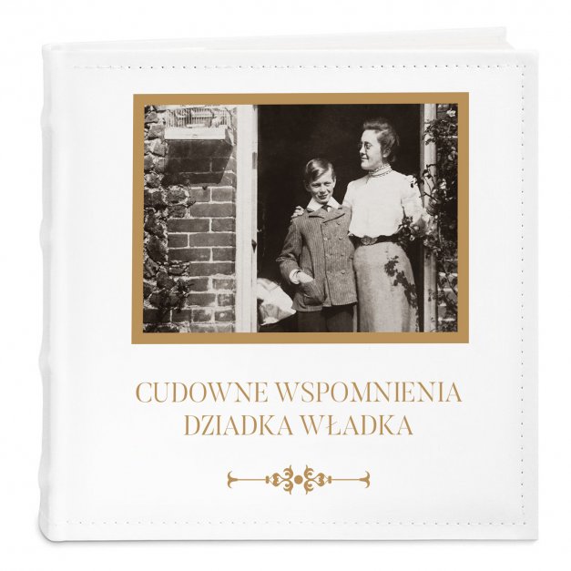 Album na zdjęcia z nadrukiem i Twoim zdjęciem dla dziadka