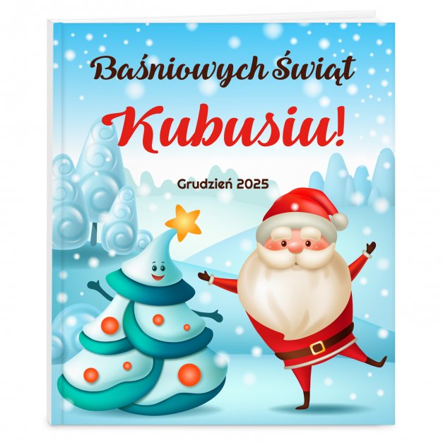 Księga baśni baśnie z nadrukiem dla chłopca na święta
