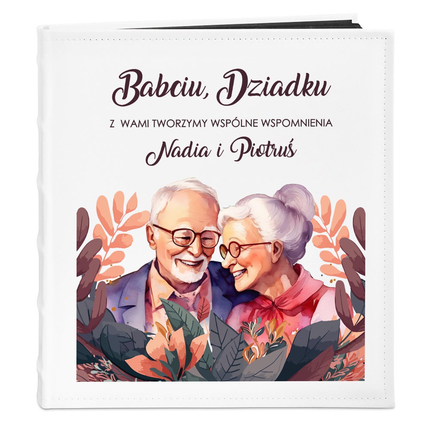 Album na zdjcia z nadrukiem na Dzie Babci i Dziadka