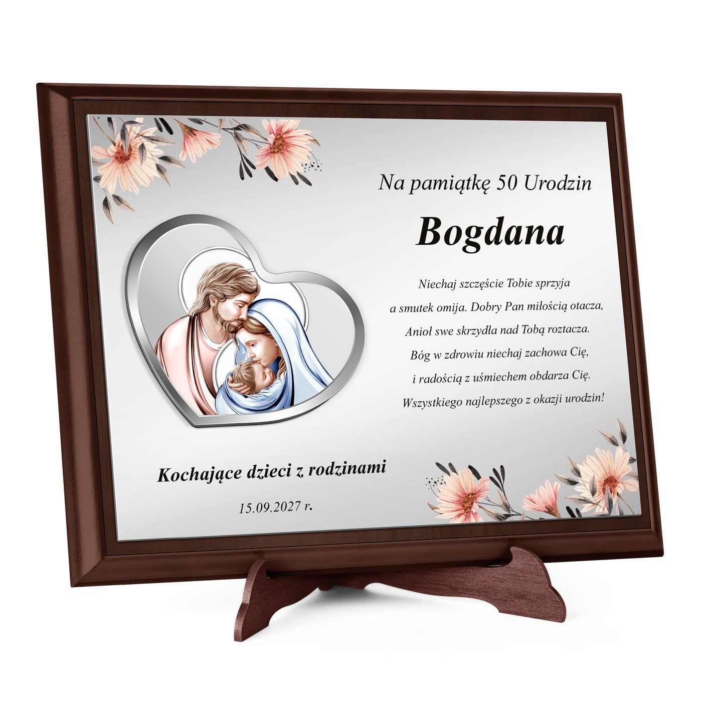 Obrazek z yczeniami i dedykacj dla dziadka na urodziny