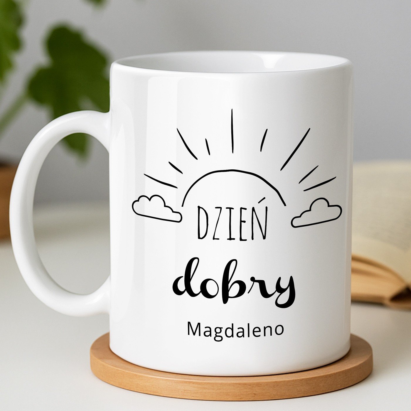 Kubek z nadrukiem dla niej na imieniny