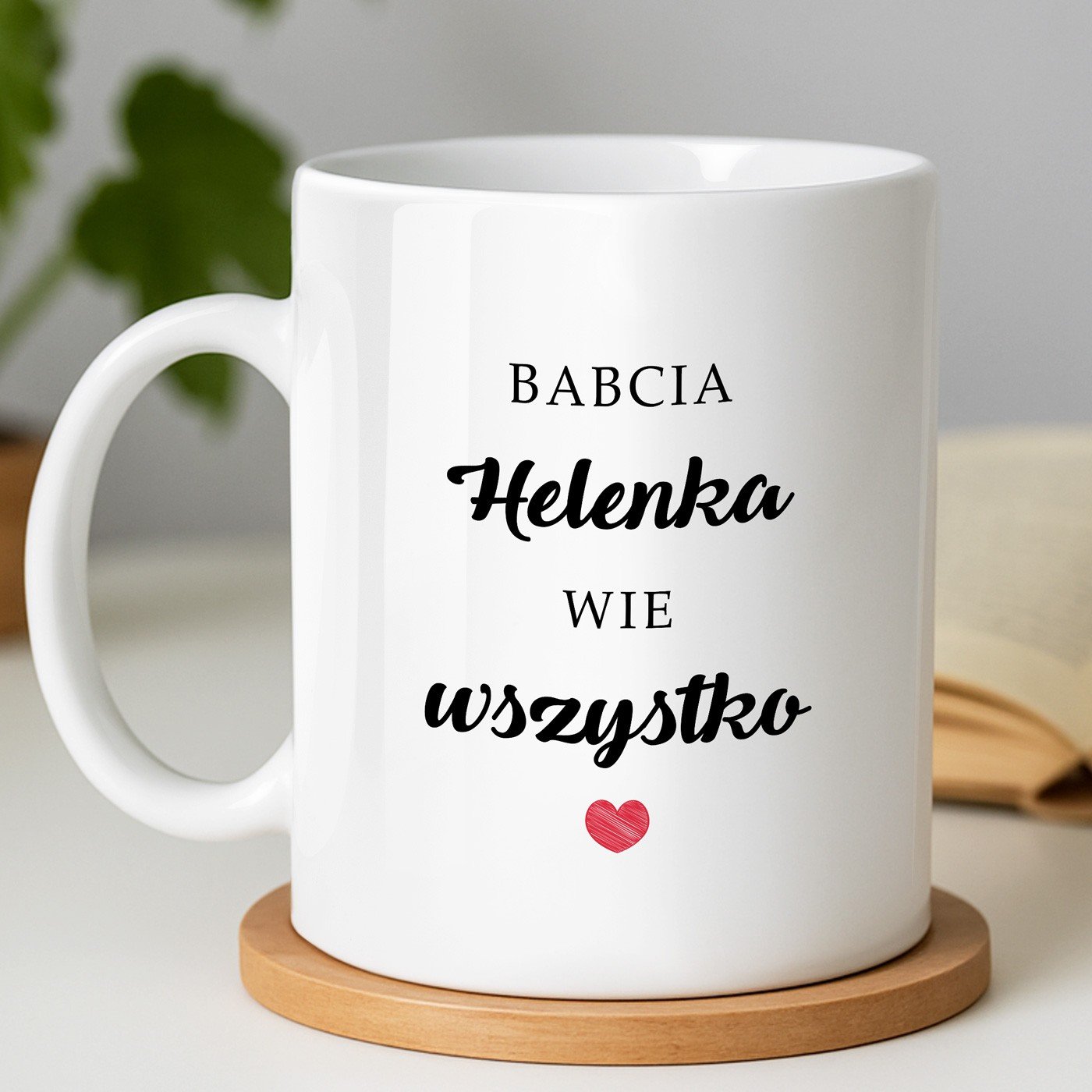 Kubek z nadrukiem dla babci