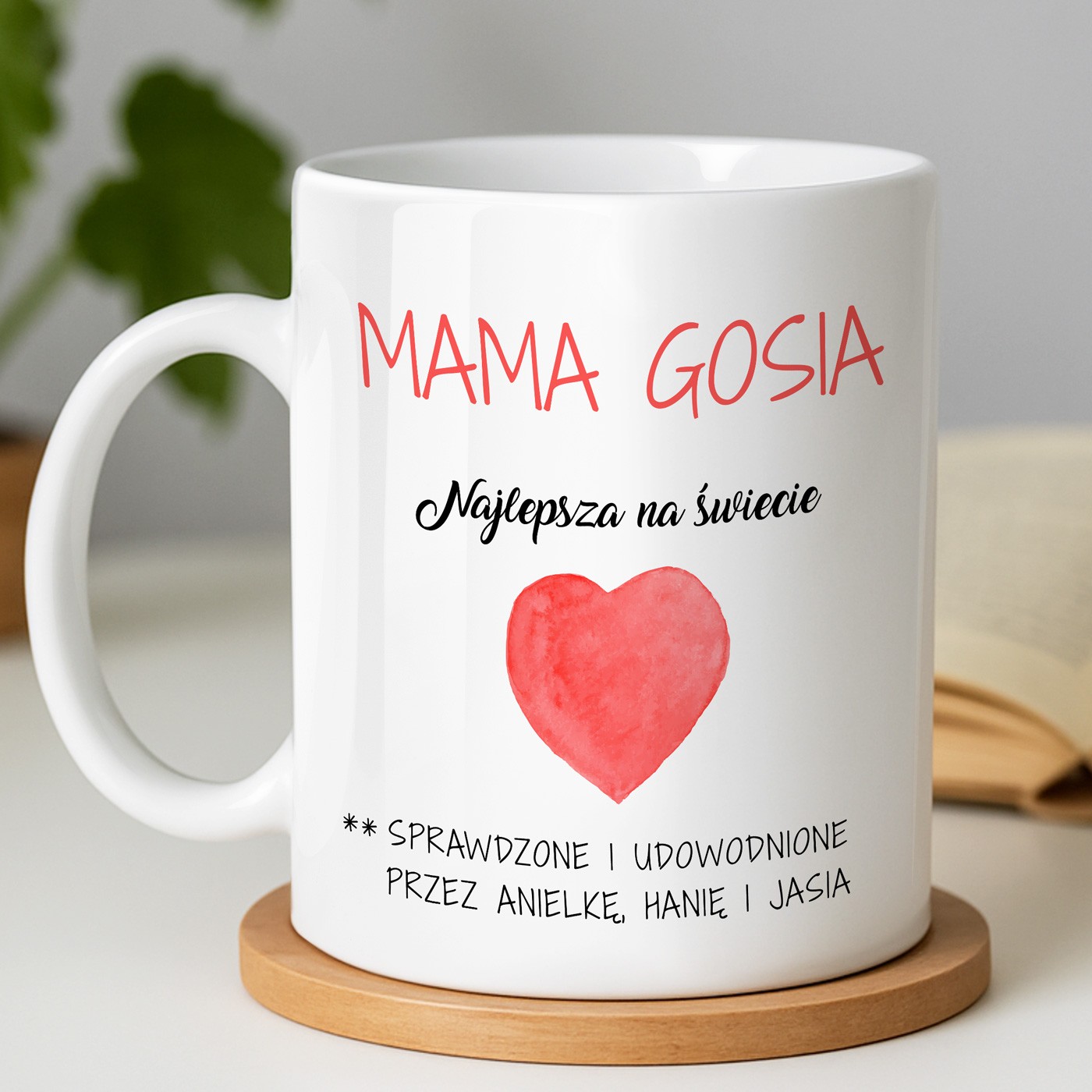 Kubek z nadrukiem dla mamy na dzie matki