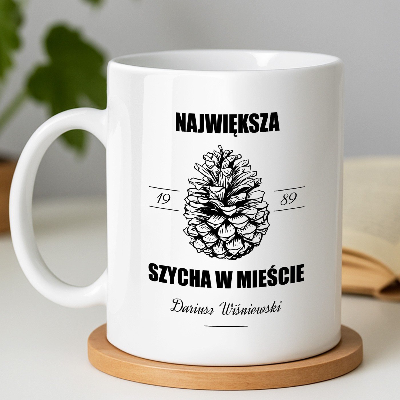 Kubek z nadrukiem dla mczyzny na urodziny