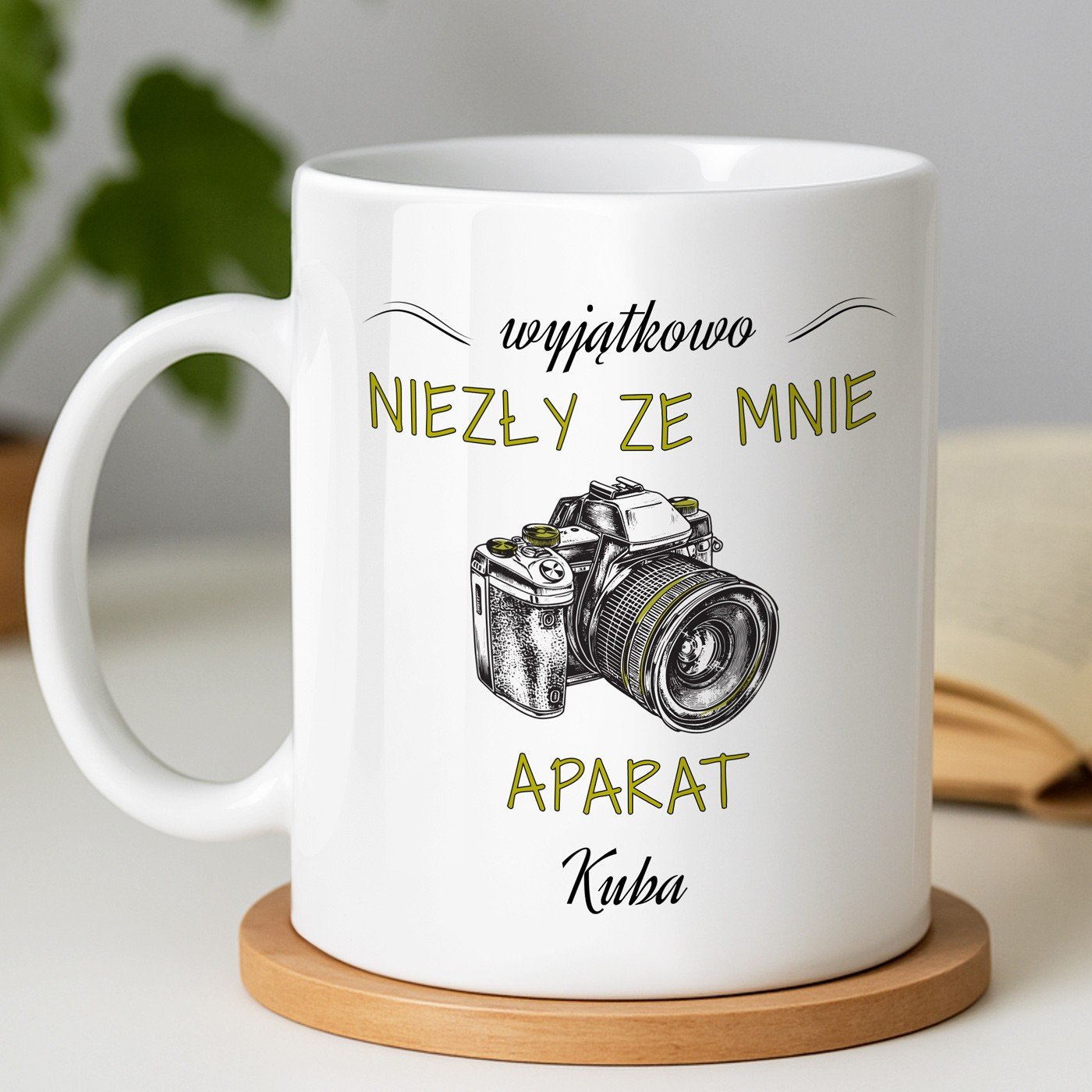 Kubek z nadrukiem dla niego fotografa