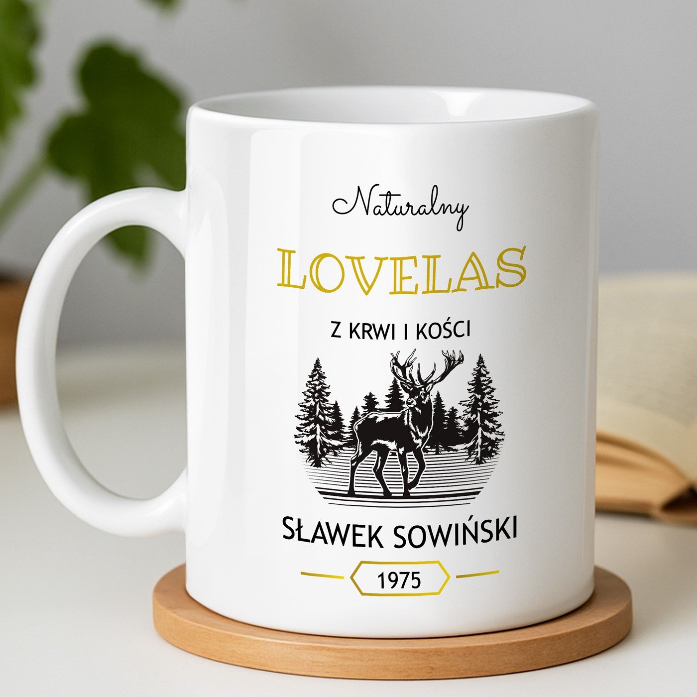 Kubek z nadrukiem dla niego na kawalerski urodziny