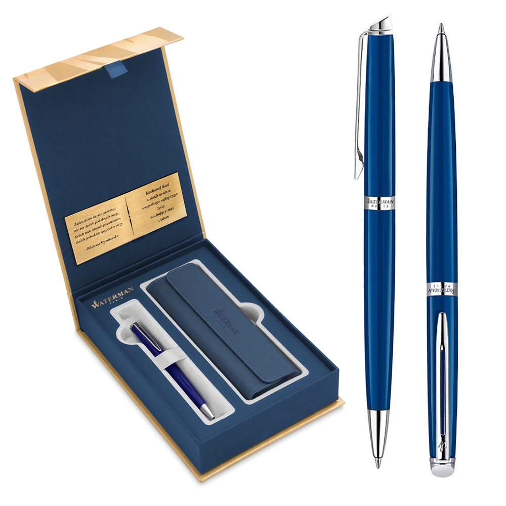 Zestaw Dugopis Etui WATERMAN Hemisphere Blue CT