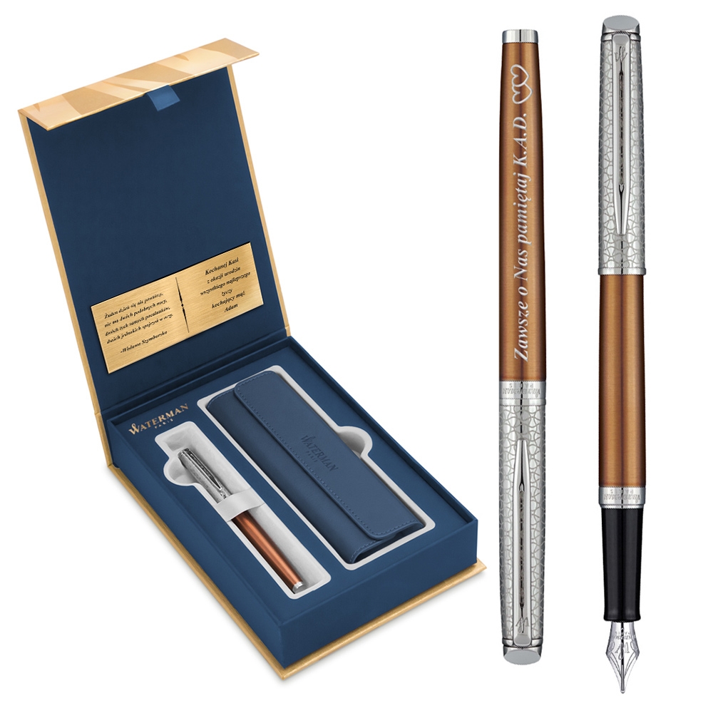 Zestaw Piro Wieczne WATERMAN Hemisphere Brz CT