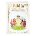 Biblia Dla Dzieci Prezent na Komunię GRAWER 