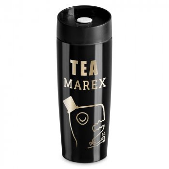 Kubek Termiczny Termos Tea-Rex Czarny GRAWER