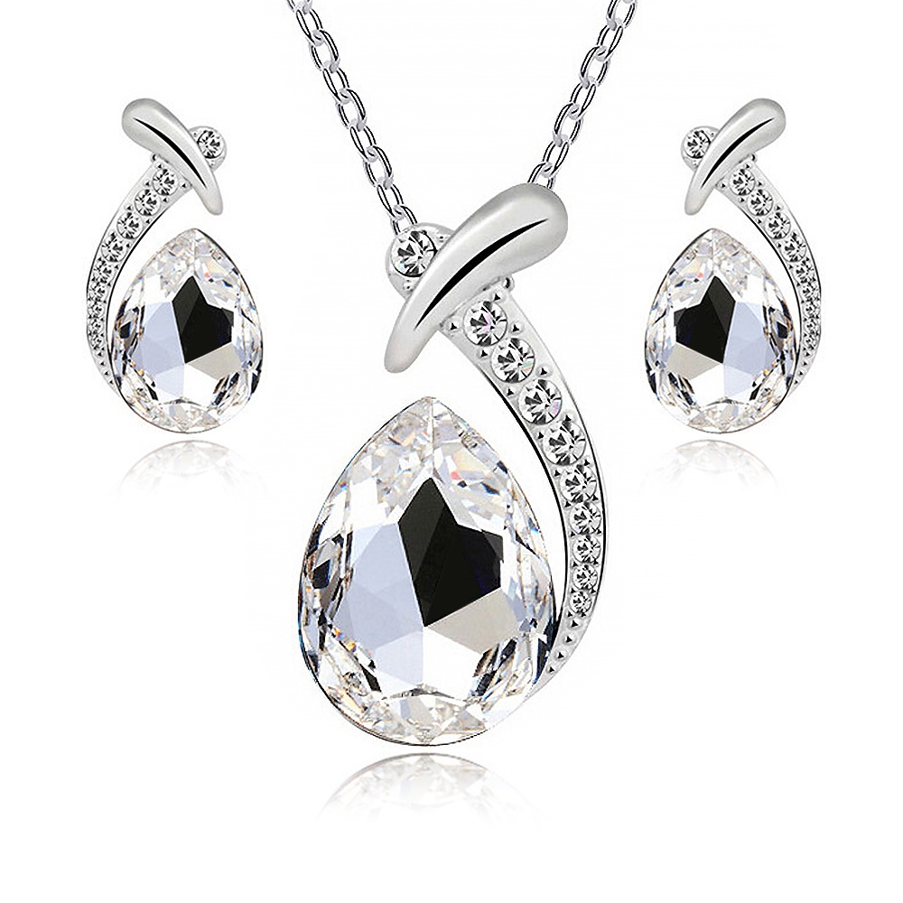 Komplet Swarovski Elements Biae ezki