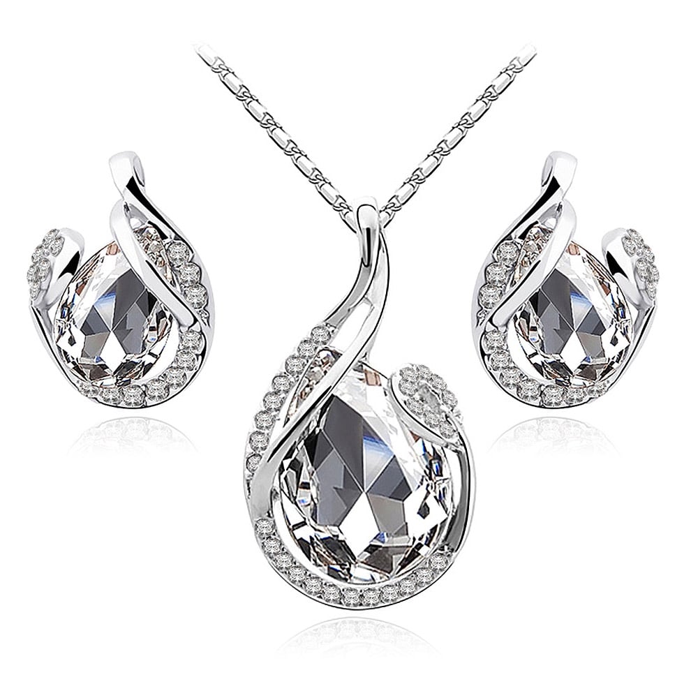 Komplet Swarovski Elements Biae ezki