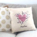 Poduszka personalizowana z nadrukiem LOVE