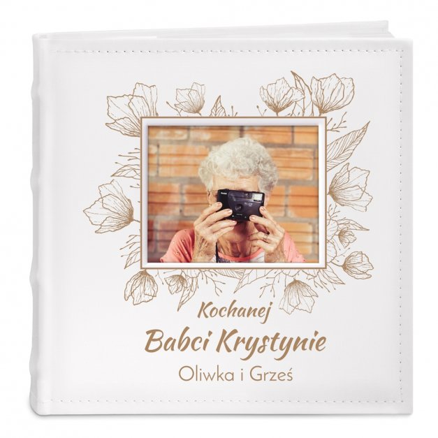 Album z nadrukiem na zdjęcia dla babci
