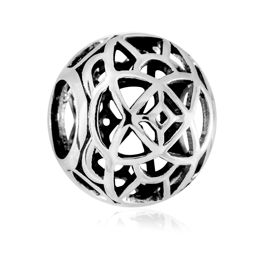 Charms Koralik Srebrny HISTORIA WITRAU