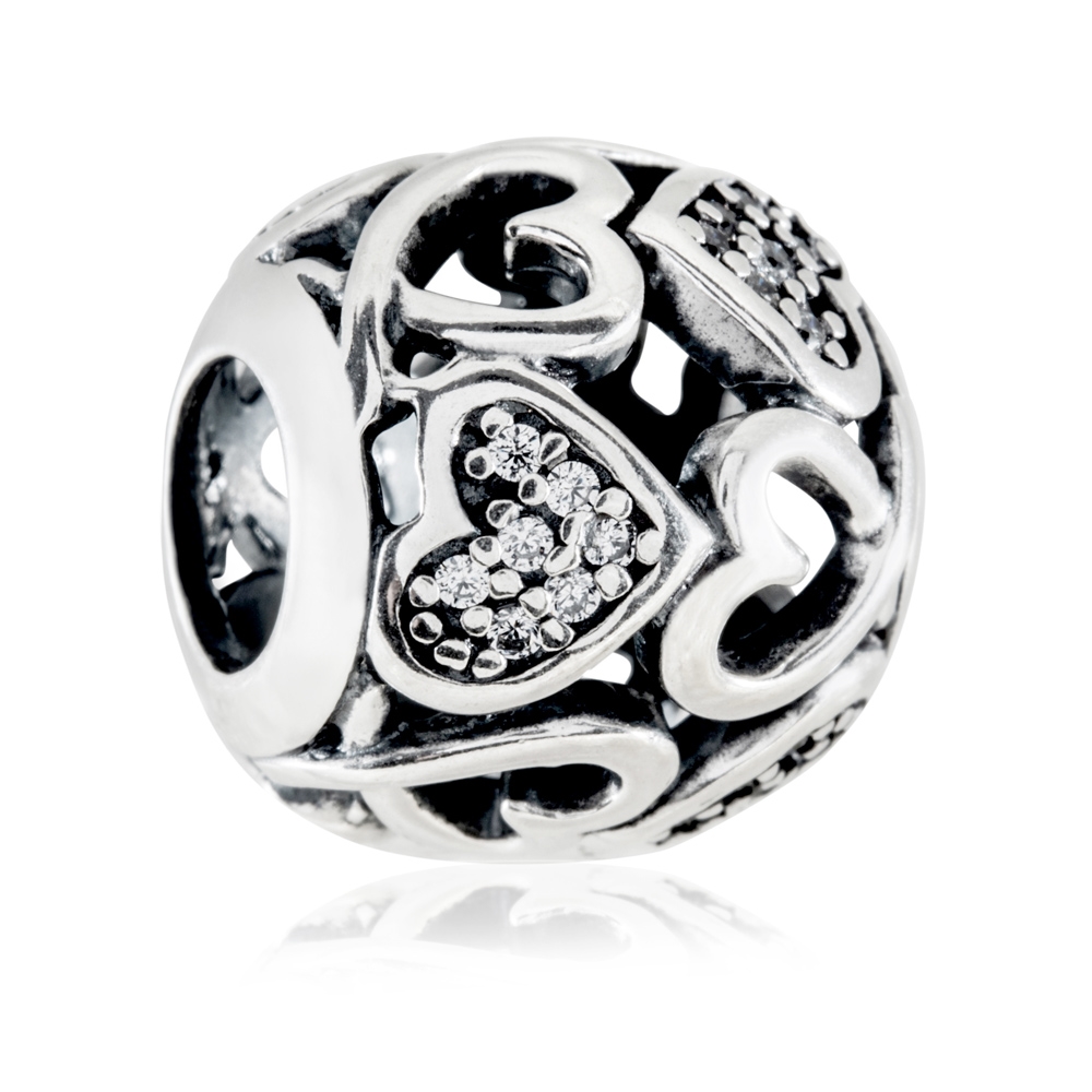 Charms Koralik Srebrny MIOSNY POEMAT