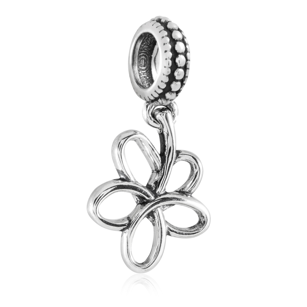 Charms Koralik Srebrny RYSUNEK Z WAKACJI