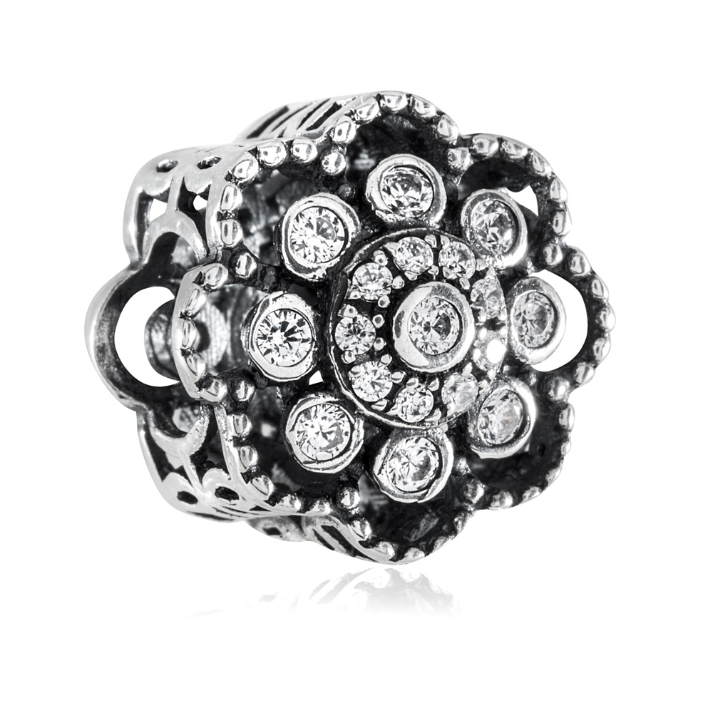 Charms Koralik Srebrny SMY DZIE TYGODNIA
