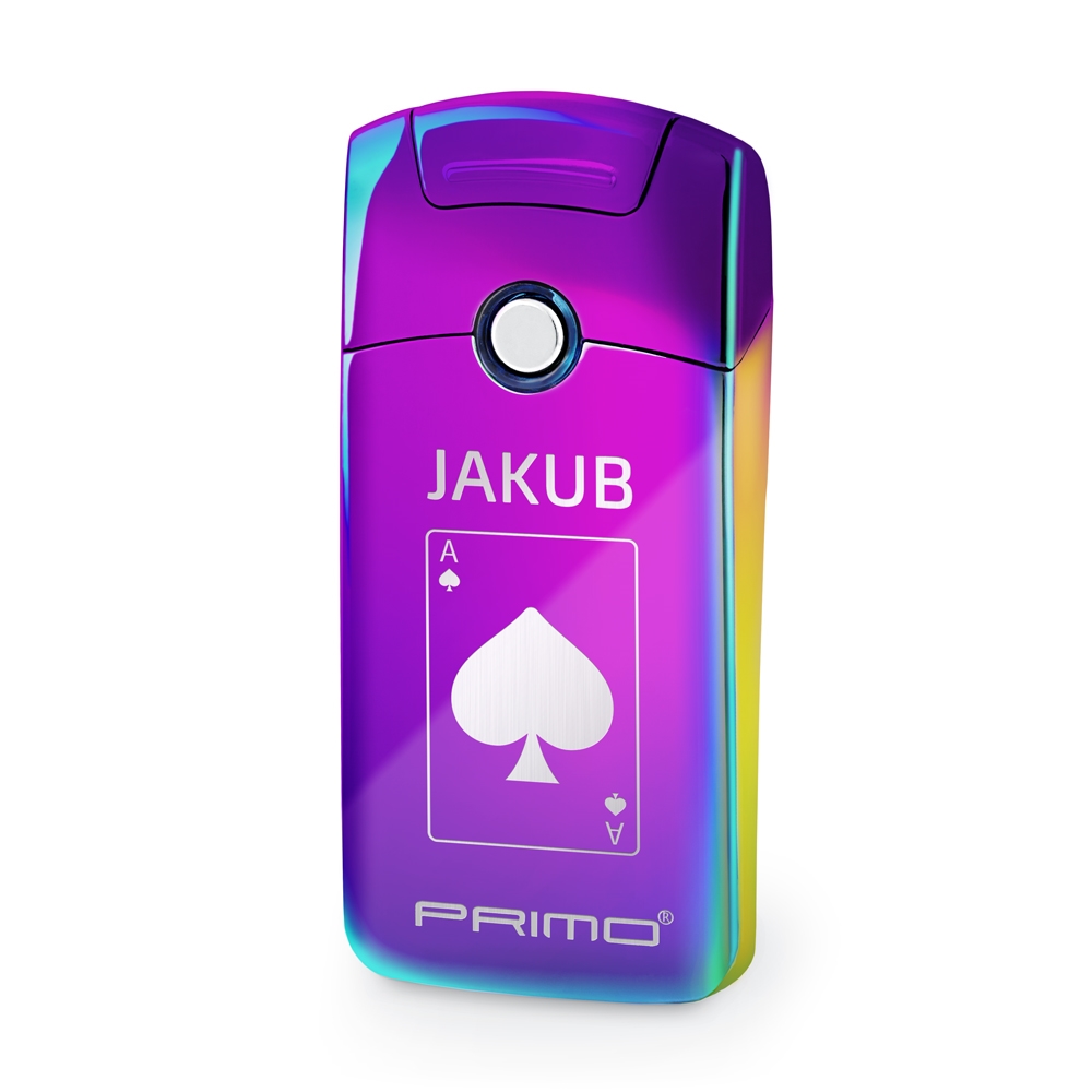 Zapalniczka plazmowa kameleon USB z grawerem dla pokerzysty na imieniny