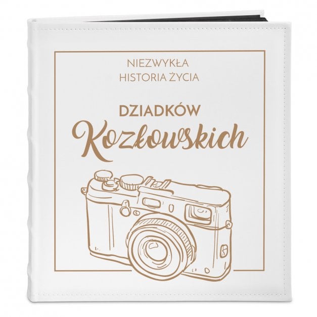 Album na zdjęcia z grawerem dla pary dziadków