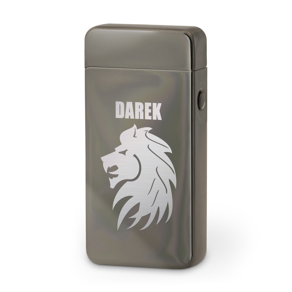 Zapalniczka plazmowa grafitowa USB z grawerem dla niego
